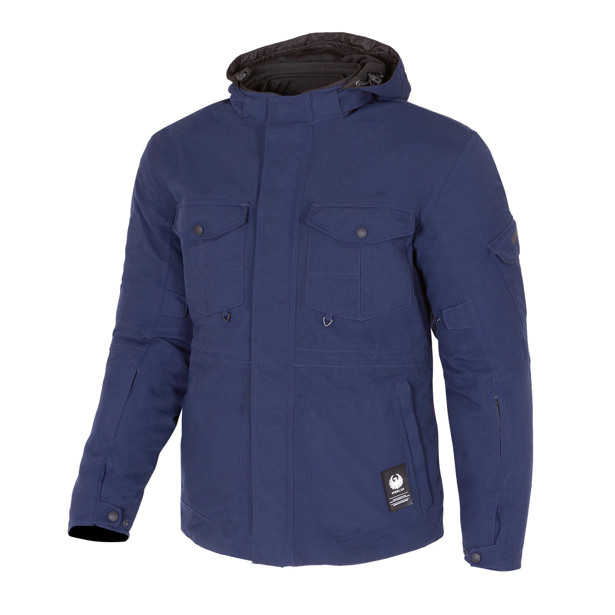 Merlin Jagger D3O Urban Utility Jacket Navy FREE UK Delivery, FREE 365 Day Returns | Moto Central