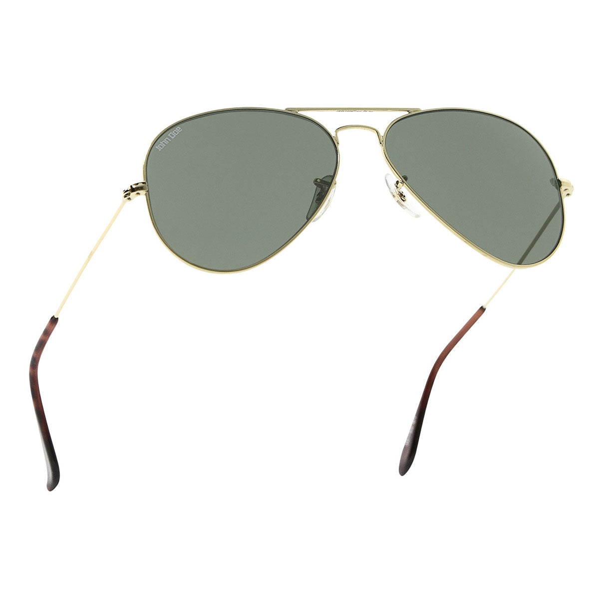 John Doe Aviator Sunglasses Shiny Gold