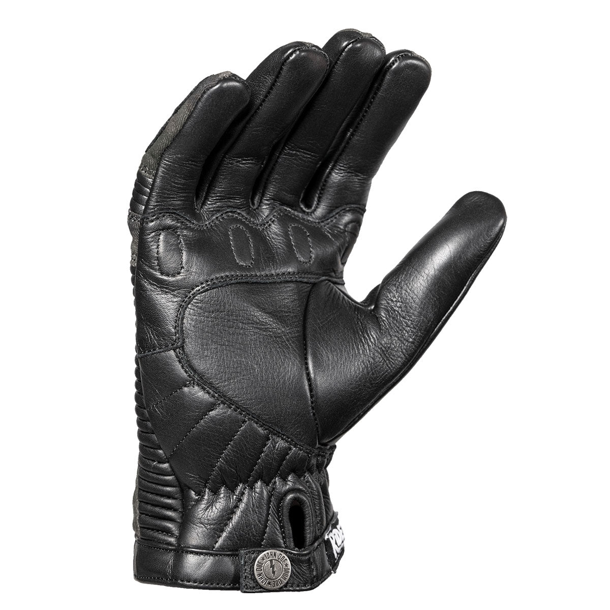 John Doe Durango Leather Gloves Black / Camouflage