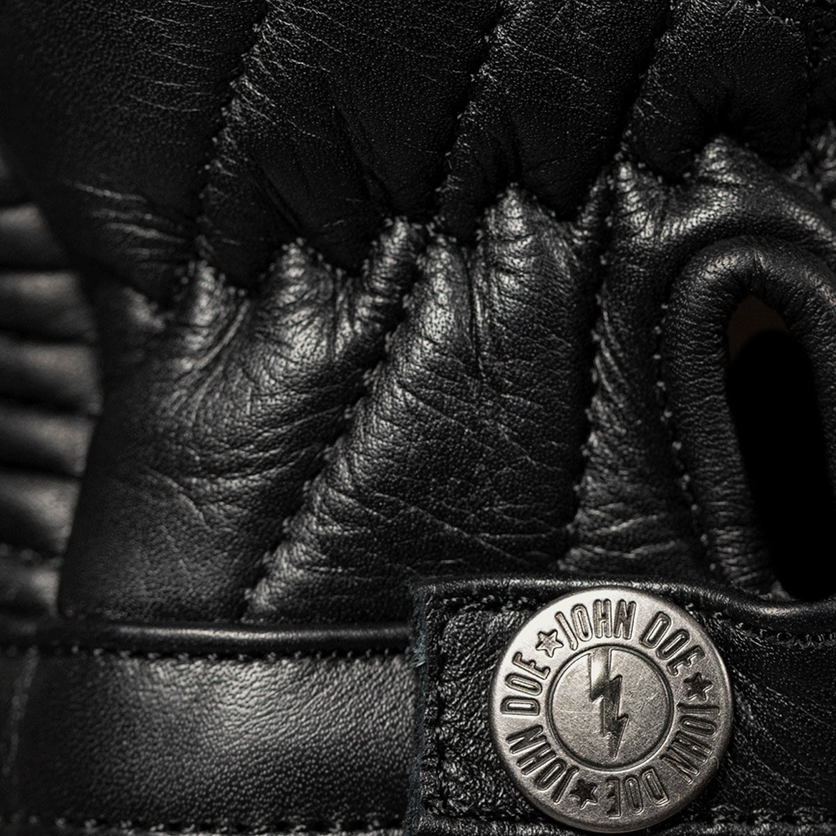 John Doe Durango Leather Gloves Black / Camouflage