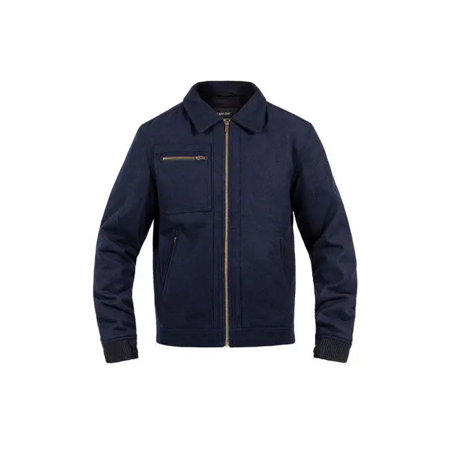 John Doe Escape Wool Jacket Dark Blue FREE UK Delivery, FREE 365 Day Returns | Moto Direct
