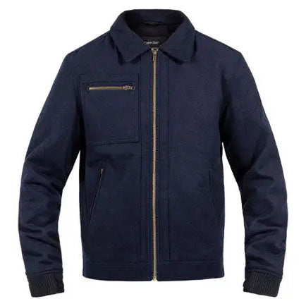 John Doe Escape Wool Jacket Dark Blue – front view