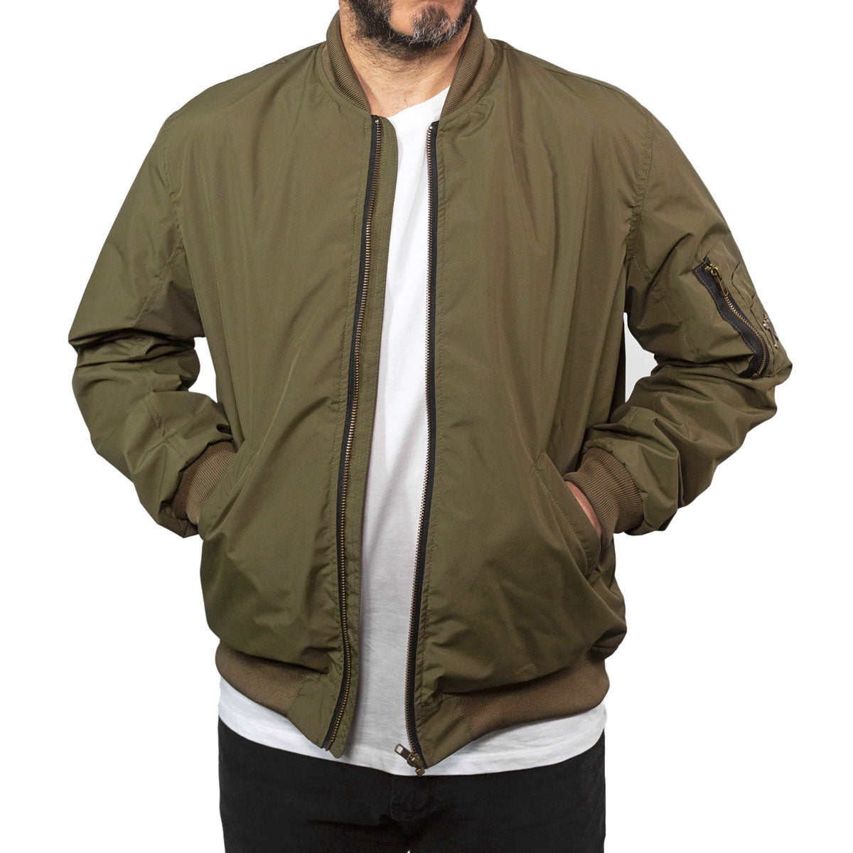 John Doe Flight Textile Jacket With XTM Aramid Fibre Olive Green
