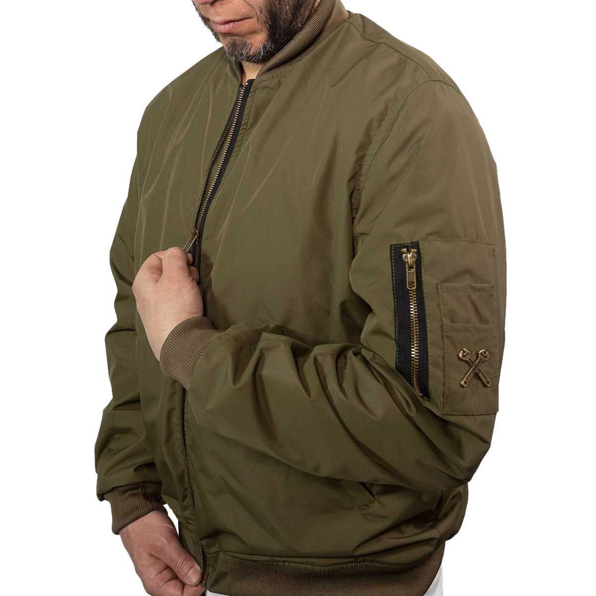 John Doe Flight Textile Jacket With XTM Aramid Fibre Olive Green