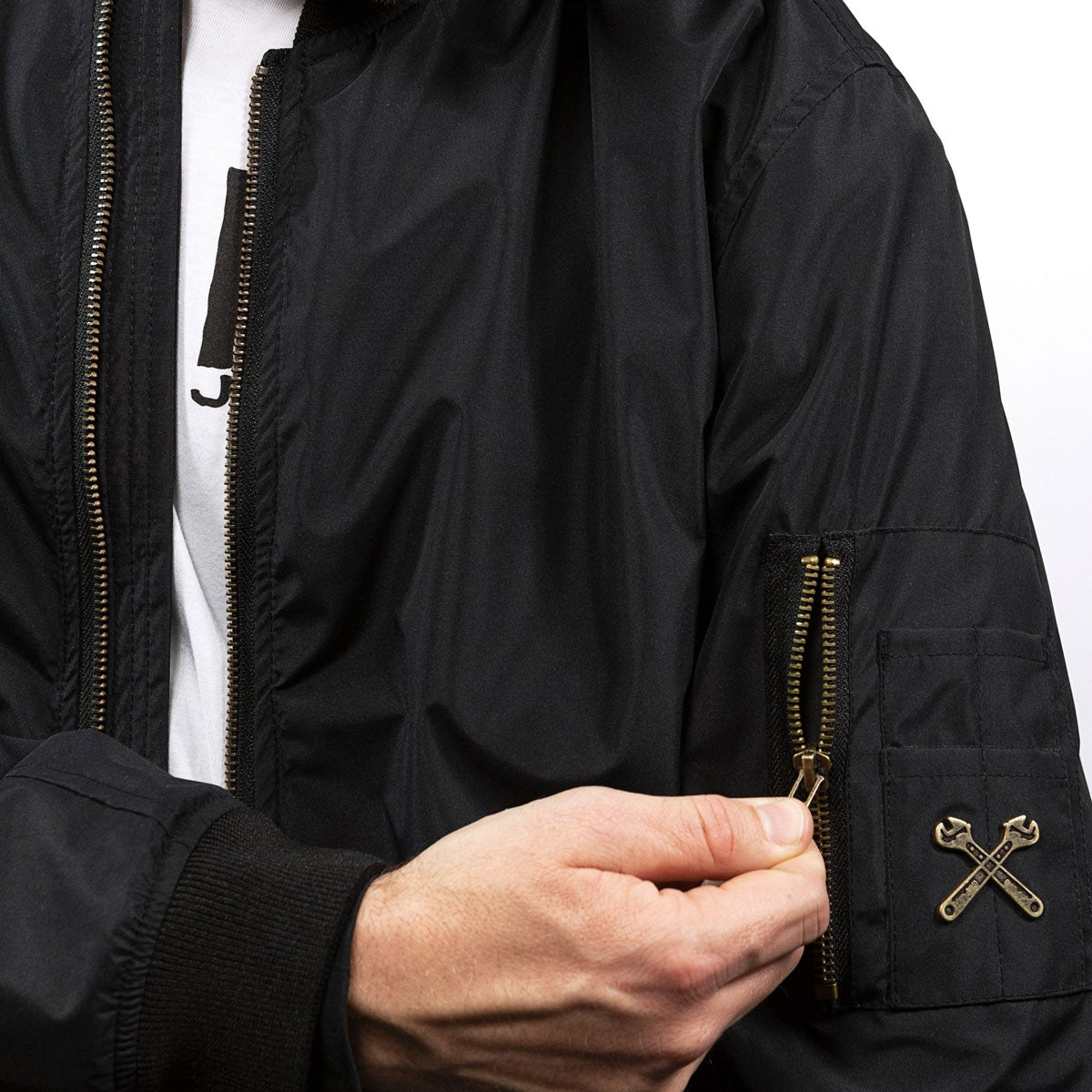 John Doe Flight Textile Jacket With XTM Fiber Black