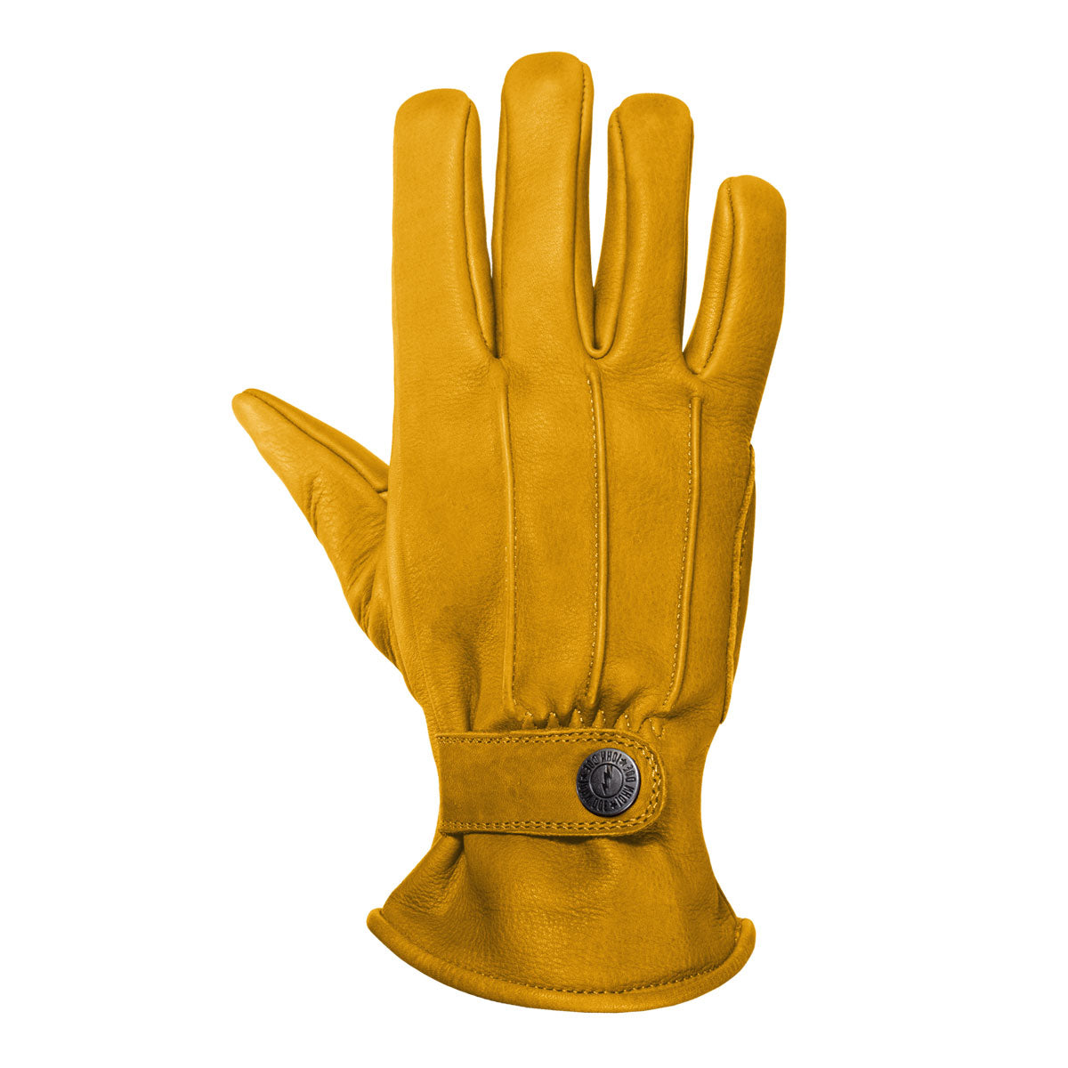 John Doe Grinder XTM Leather Gloves Yellow