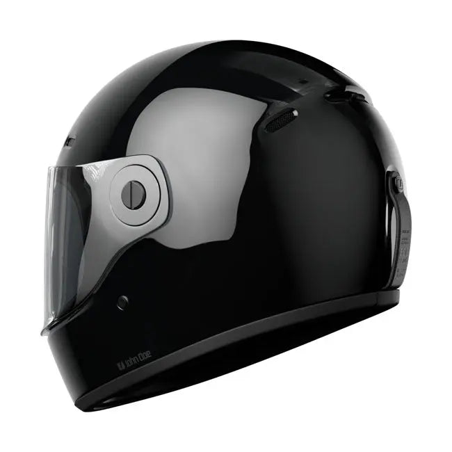 John Doe JD/One Glossy Black FREE UK Delivery, FREE 365 Day Returns | Moto Central