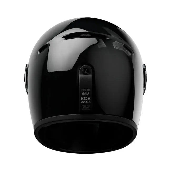 John Doe JD/One Glossy Black FREE UK Delivery, FREE 365 Day Returns | Moto Central