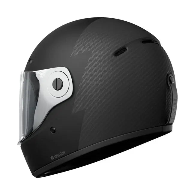 John Doe JD/One Signature Frozen Black / Carbon FREE UK Delivery, FREE 365 Day Returns | Moto Central
