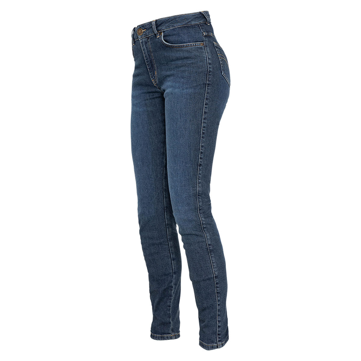 John Doe Jane High Mono Ladies Riding Denim Jeans With XTM Fiber Indigo