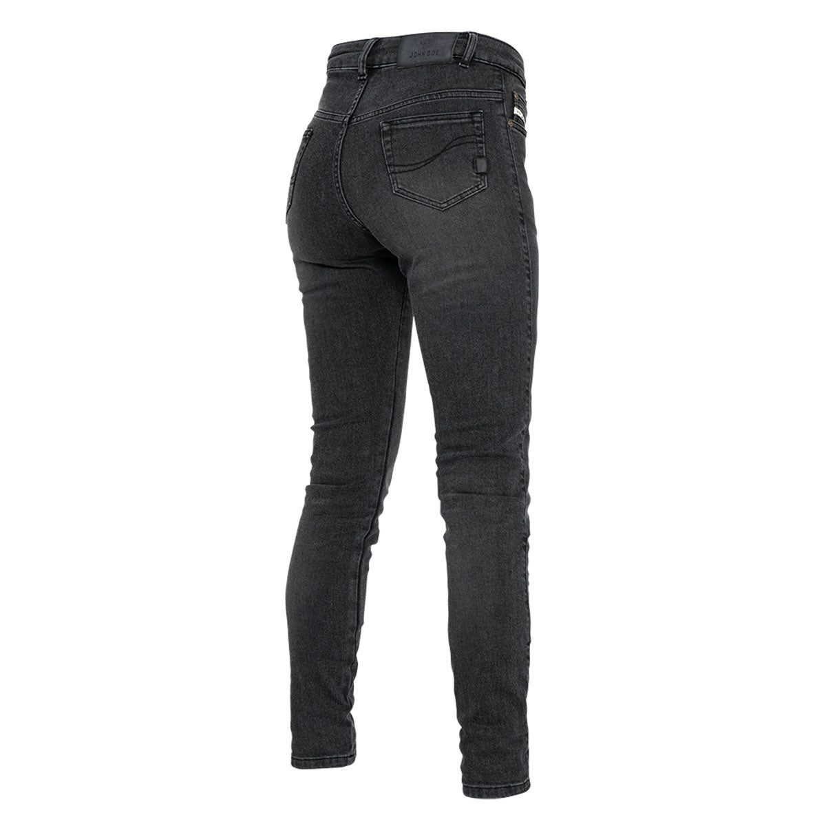 John Doe Jane High Mono Ladies Riding Denim Jeans With XTM Fiber Used Black