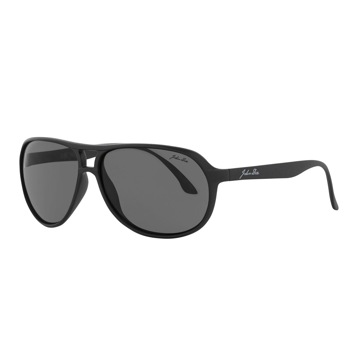 John Doe Mechanix Sunglasses Black With Grey Lenses