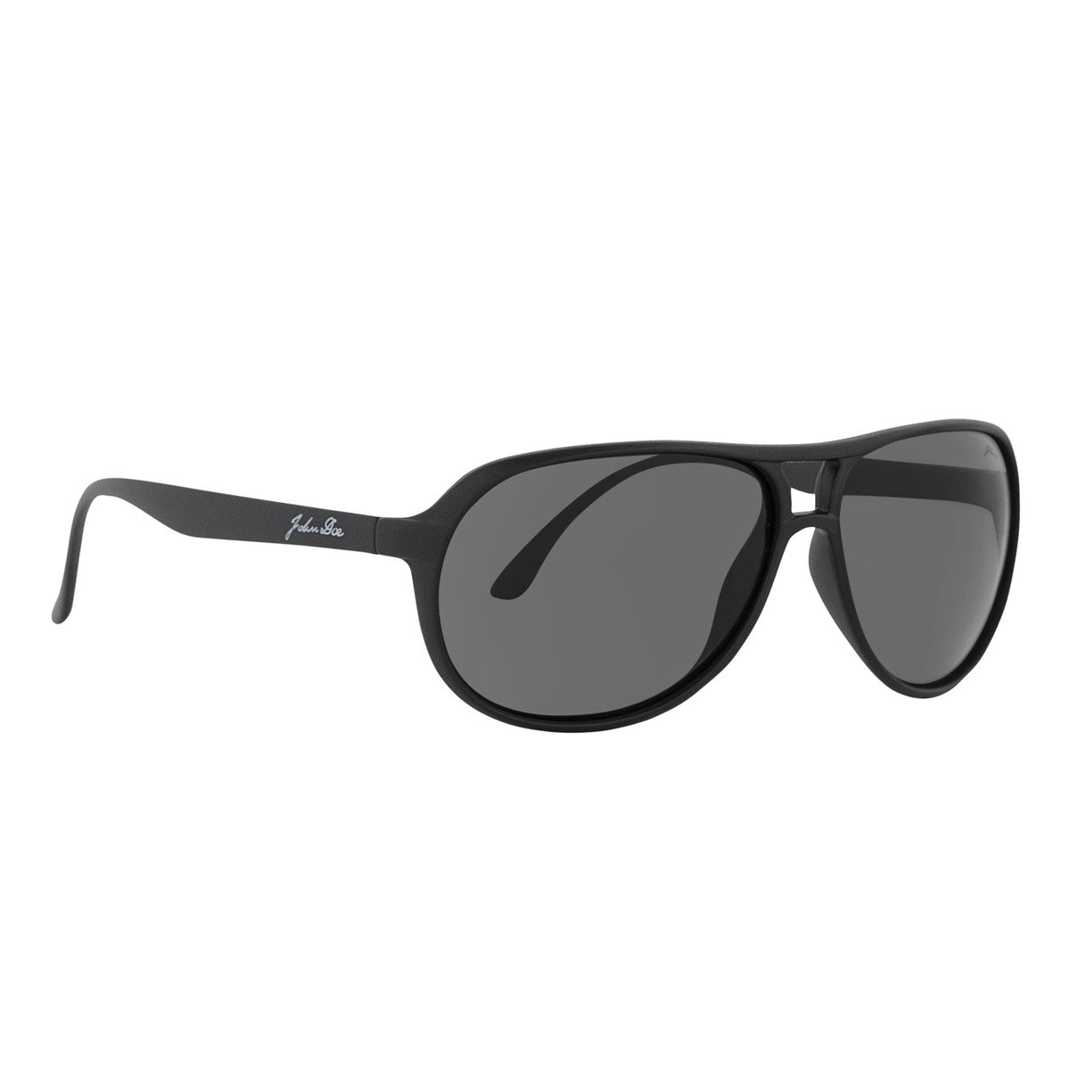 John Doe Mechanix Sunglasses Black With Grey Lenses