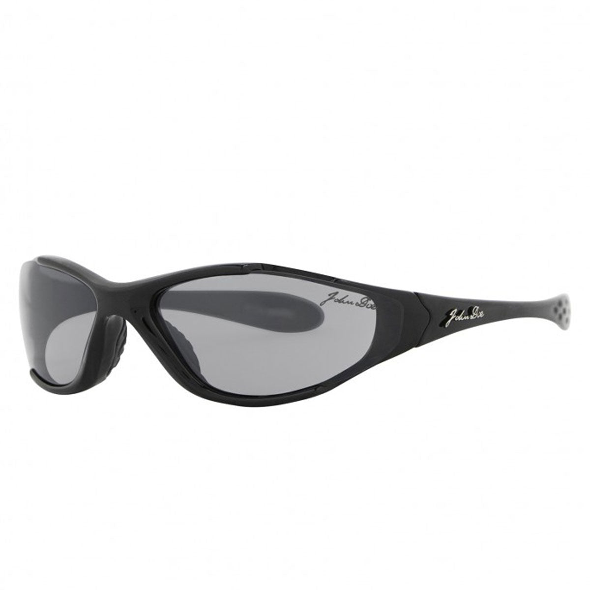 John Doe Memphis Basic Sunglasses Black With Grey Lenses