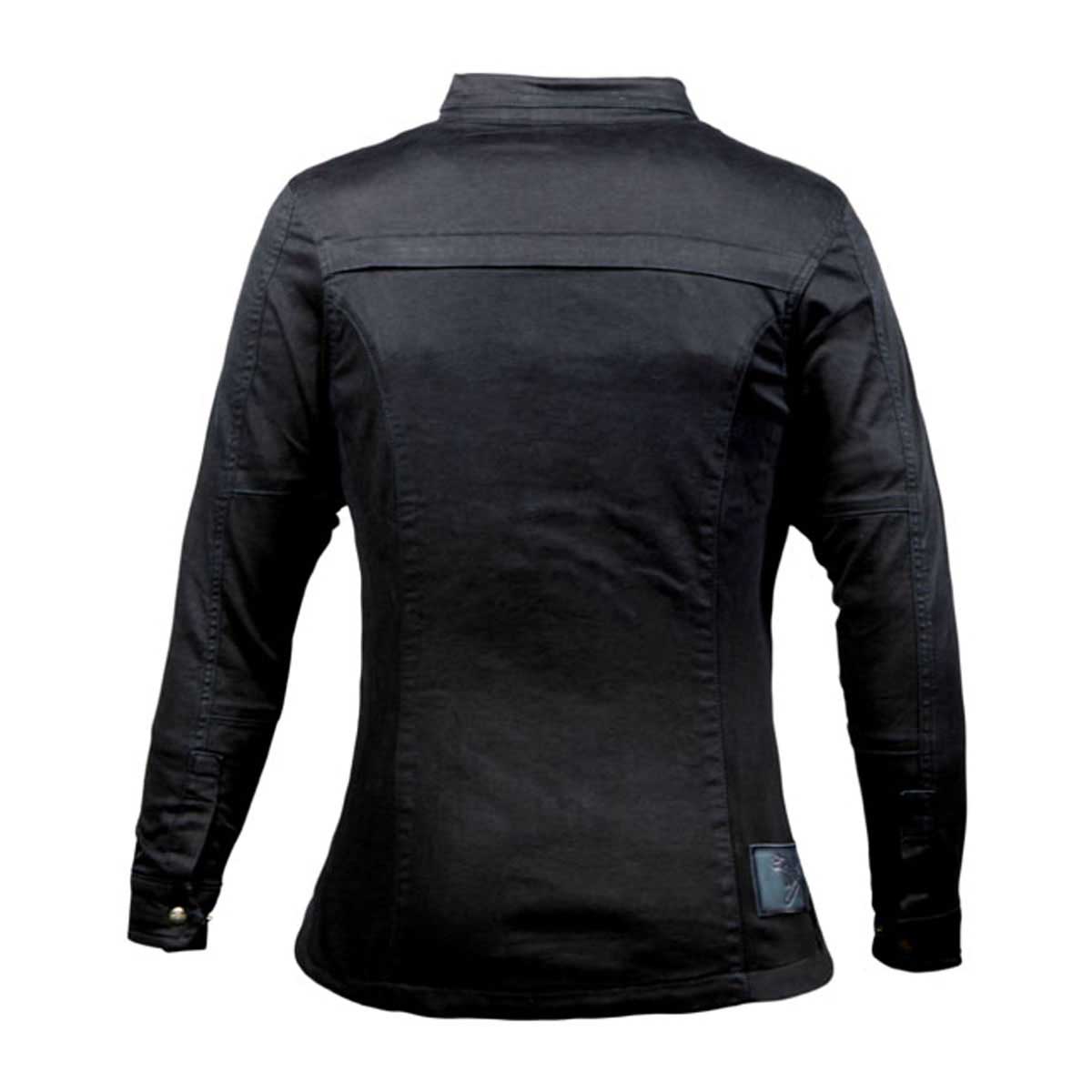 John Doe Motoshirt Ladies Protective Overshirt With XTM Fiber Black