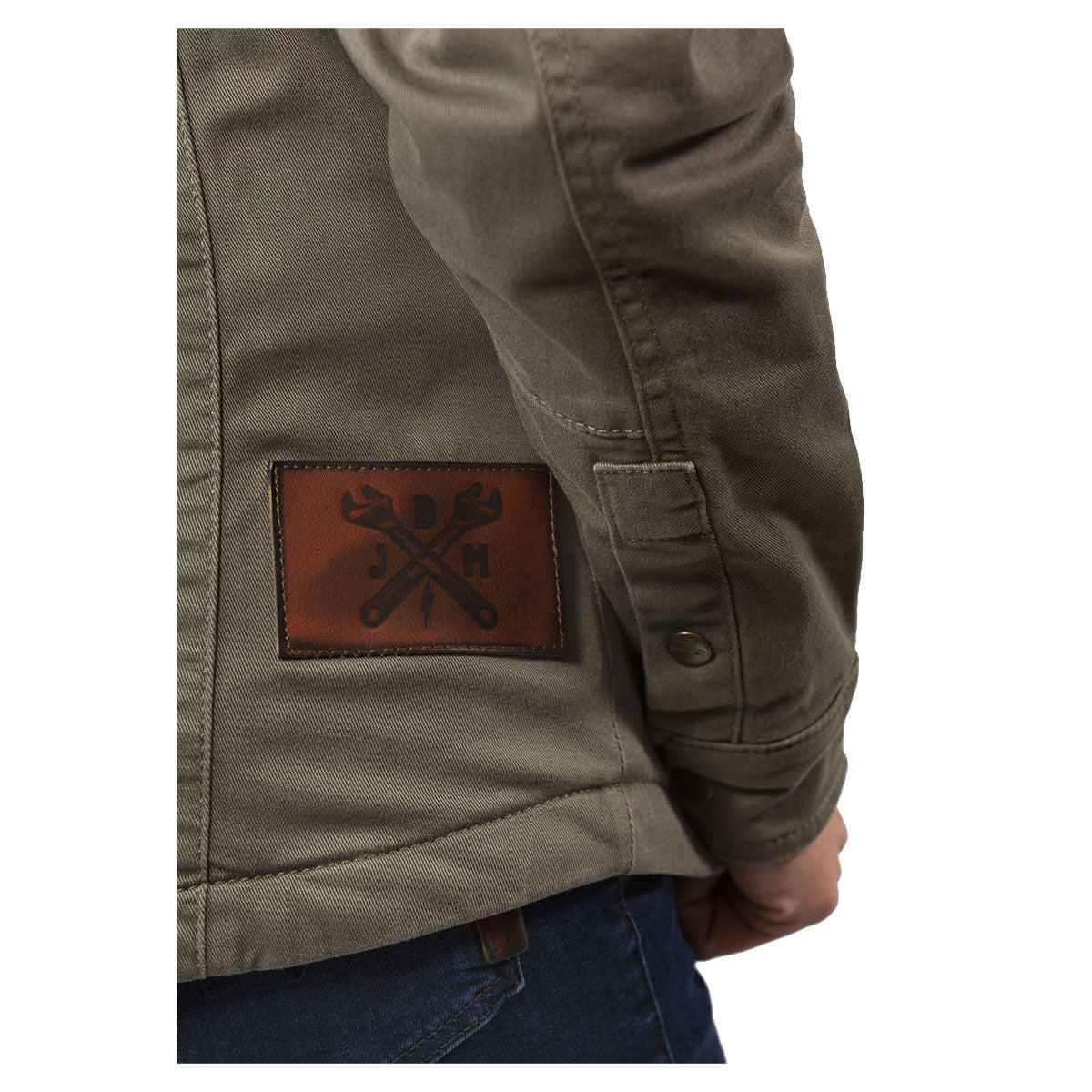 John Doe Motoshirt Ladies Protective Overshirt With XTM Fiber Olive