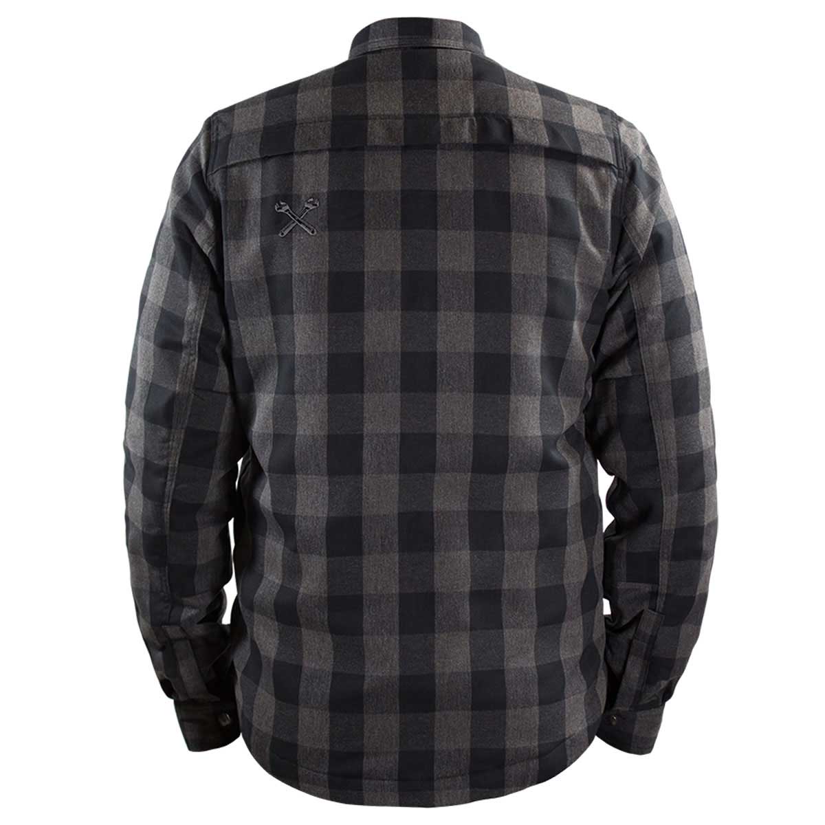 John Doe Motoshirt Protective Overshirt With XTM Fiber Grey / Black