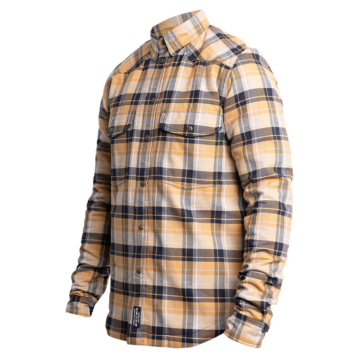 John Doe Motoshirt Protective Overshirt With XTM Fiber Yellow
