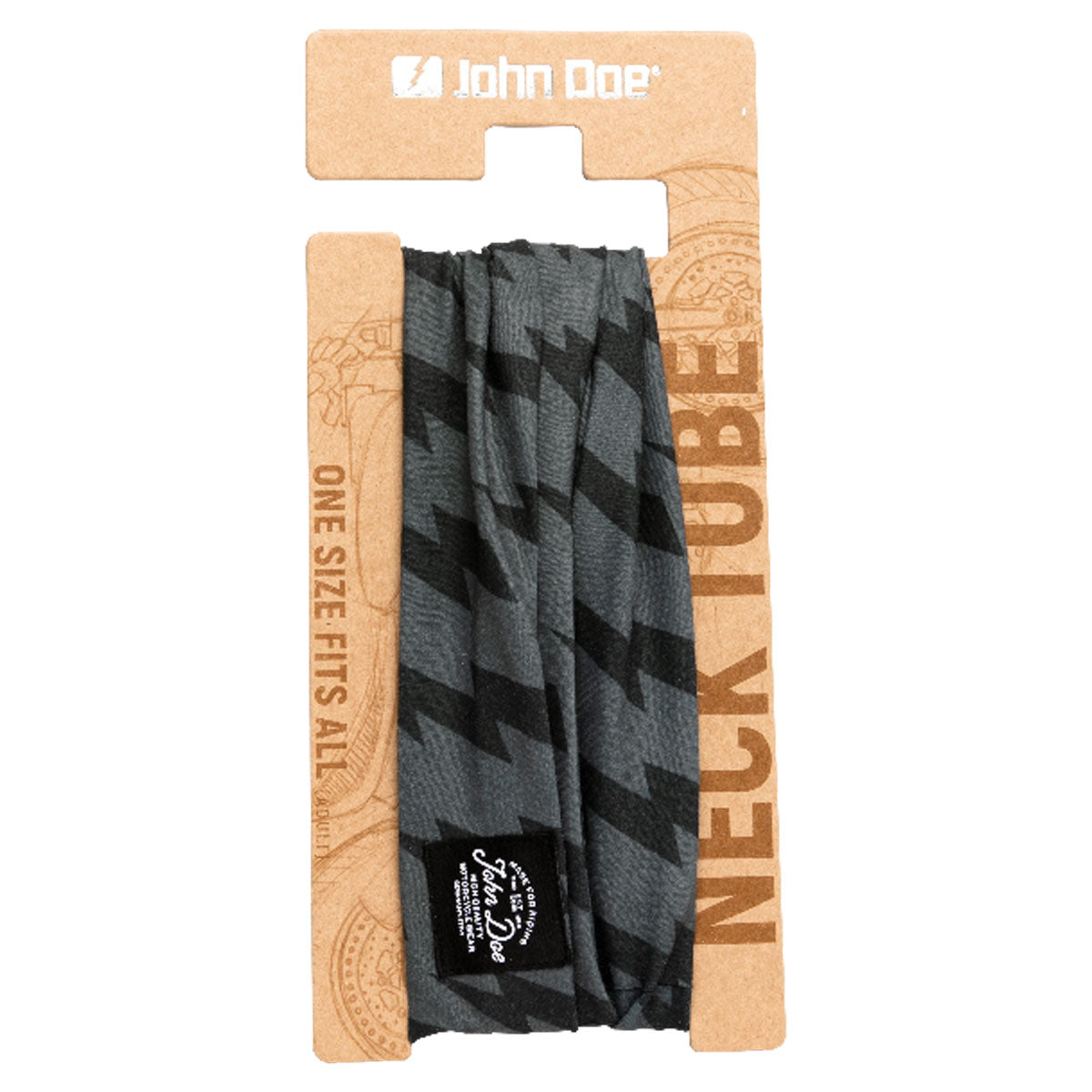 John Doe Multifunctional Neck Tube Flash Black / Grey