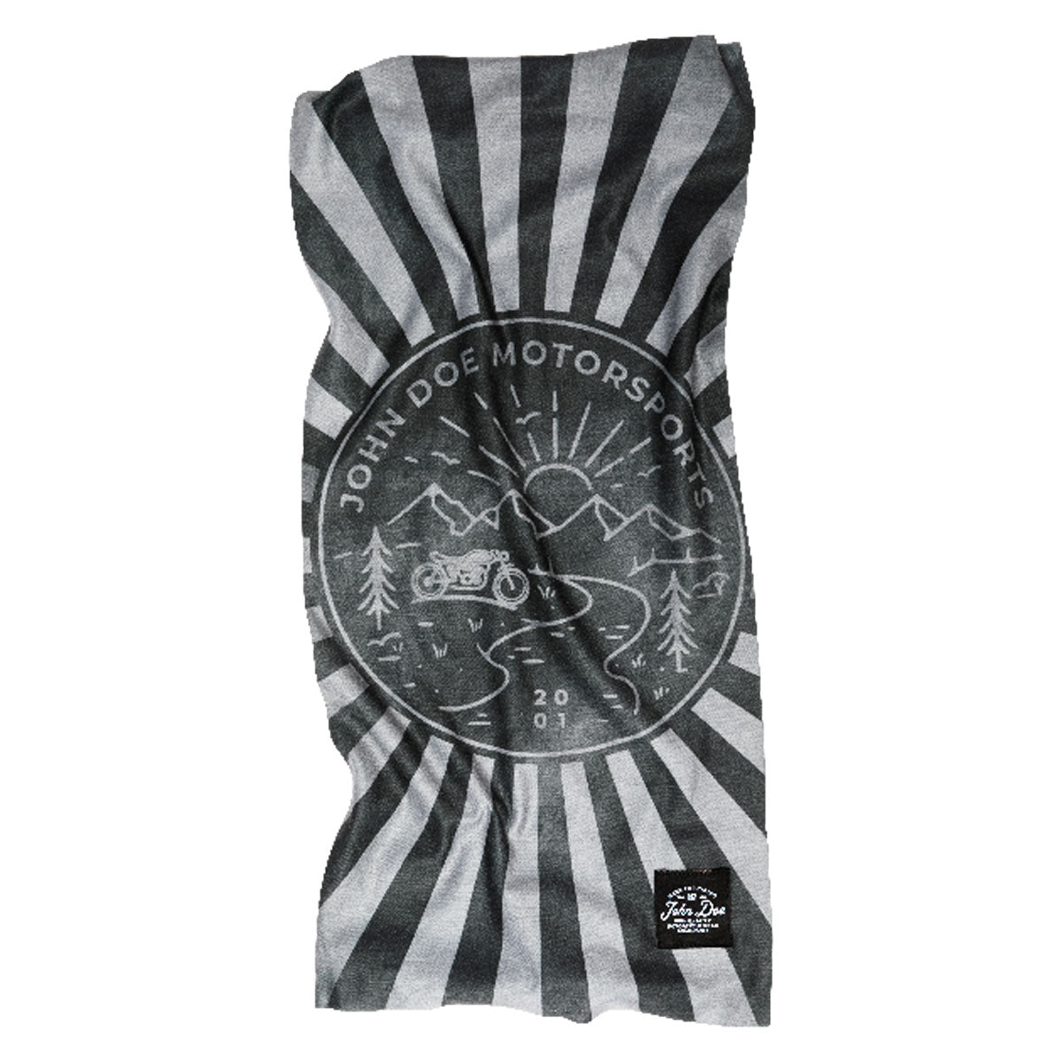 John Doe Multifunctional Neck Tube Springfield Black / Grey