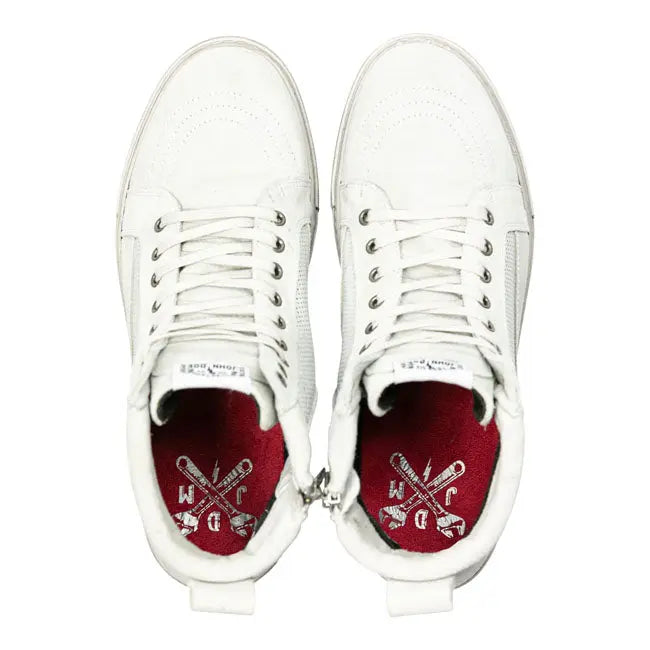 John Doe Neo Sneaker White / White FREE UK Delivery, FREE 365 Day Returns | Moto Central