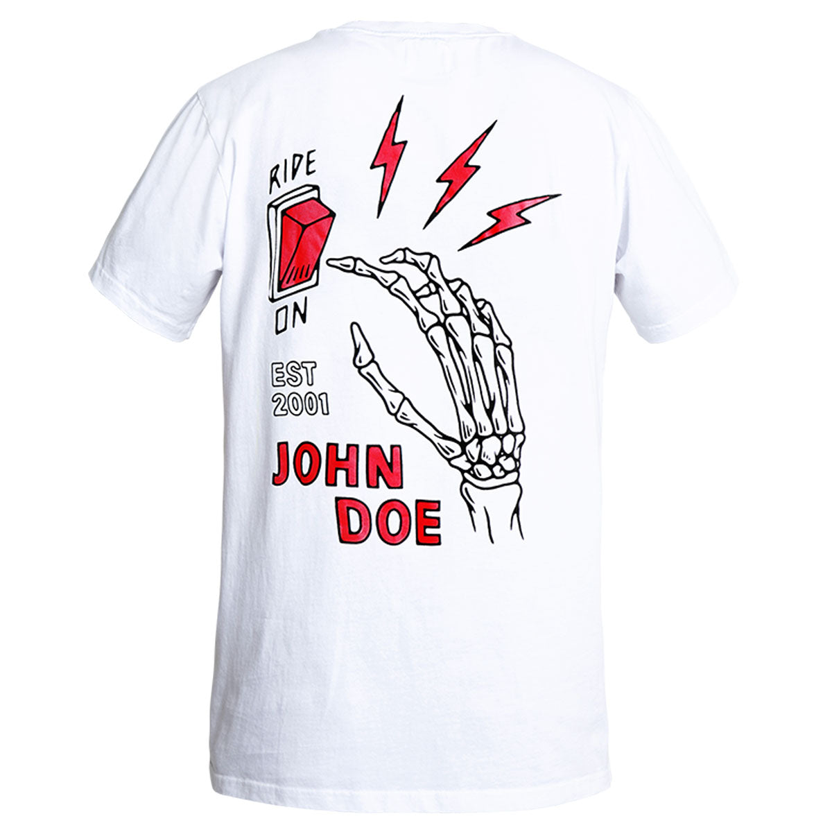 John Doe Ride On T-Shirt White