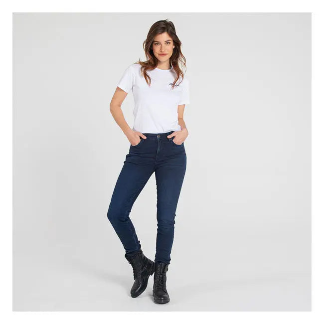John Doe Ruby Ladies Jeans Dark Blue FREE UK Delivery, FREE 365 Day Returns | Moto Central