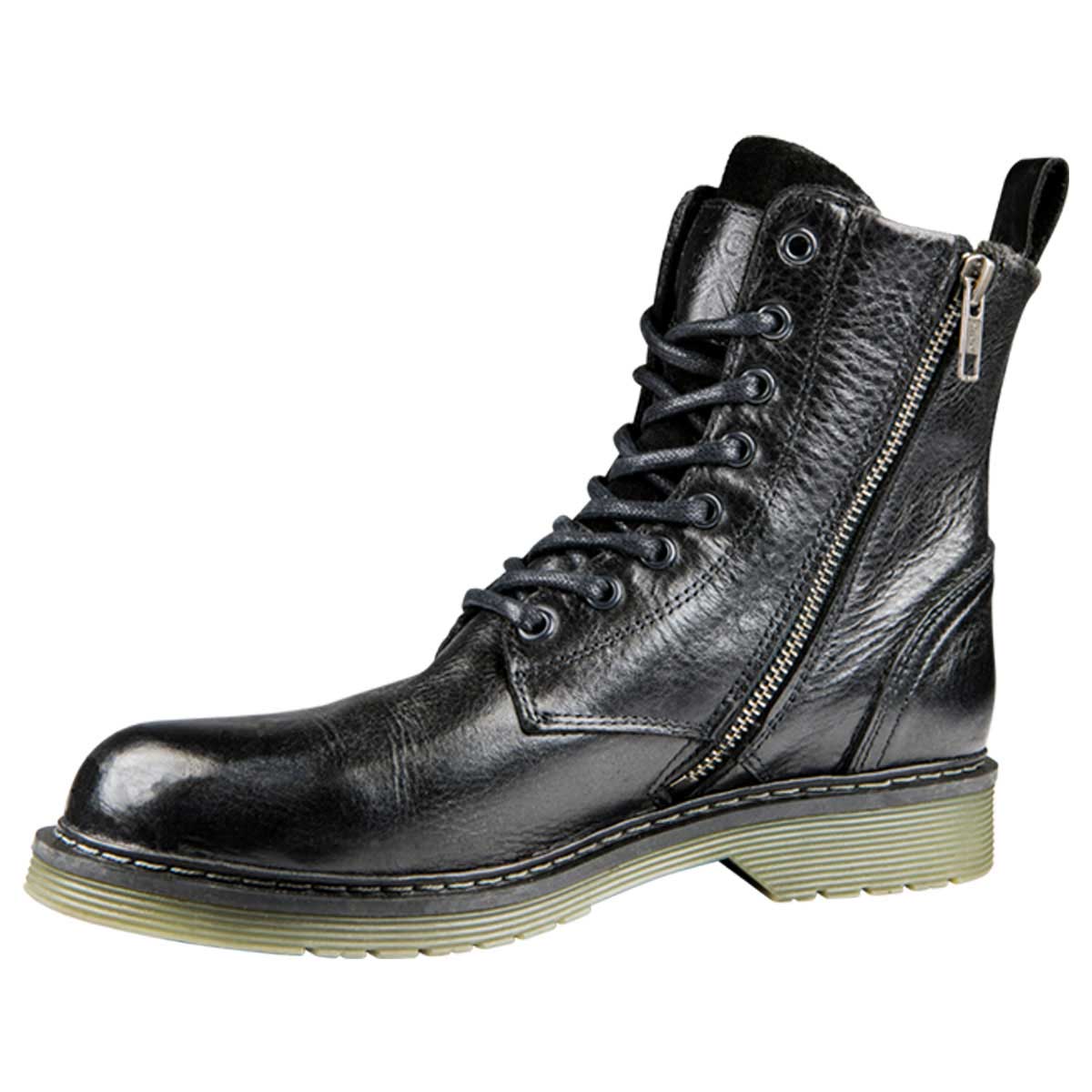 John Doe Sixty Leather Boots Black