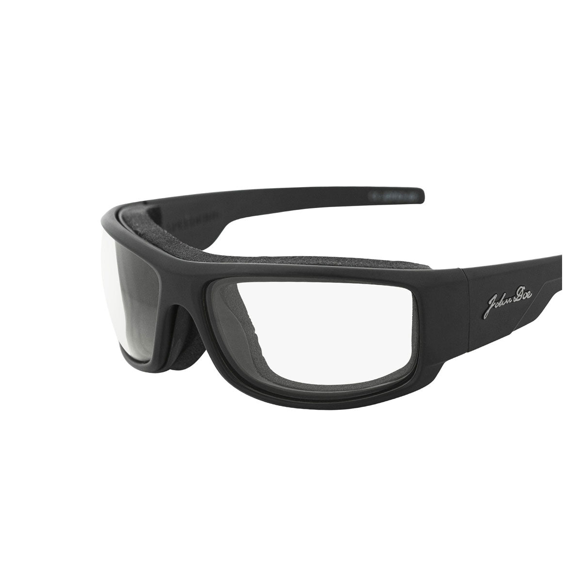John Doe Speedking Photochromatic Sunglasses Black With Light To Grey Lenses