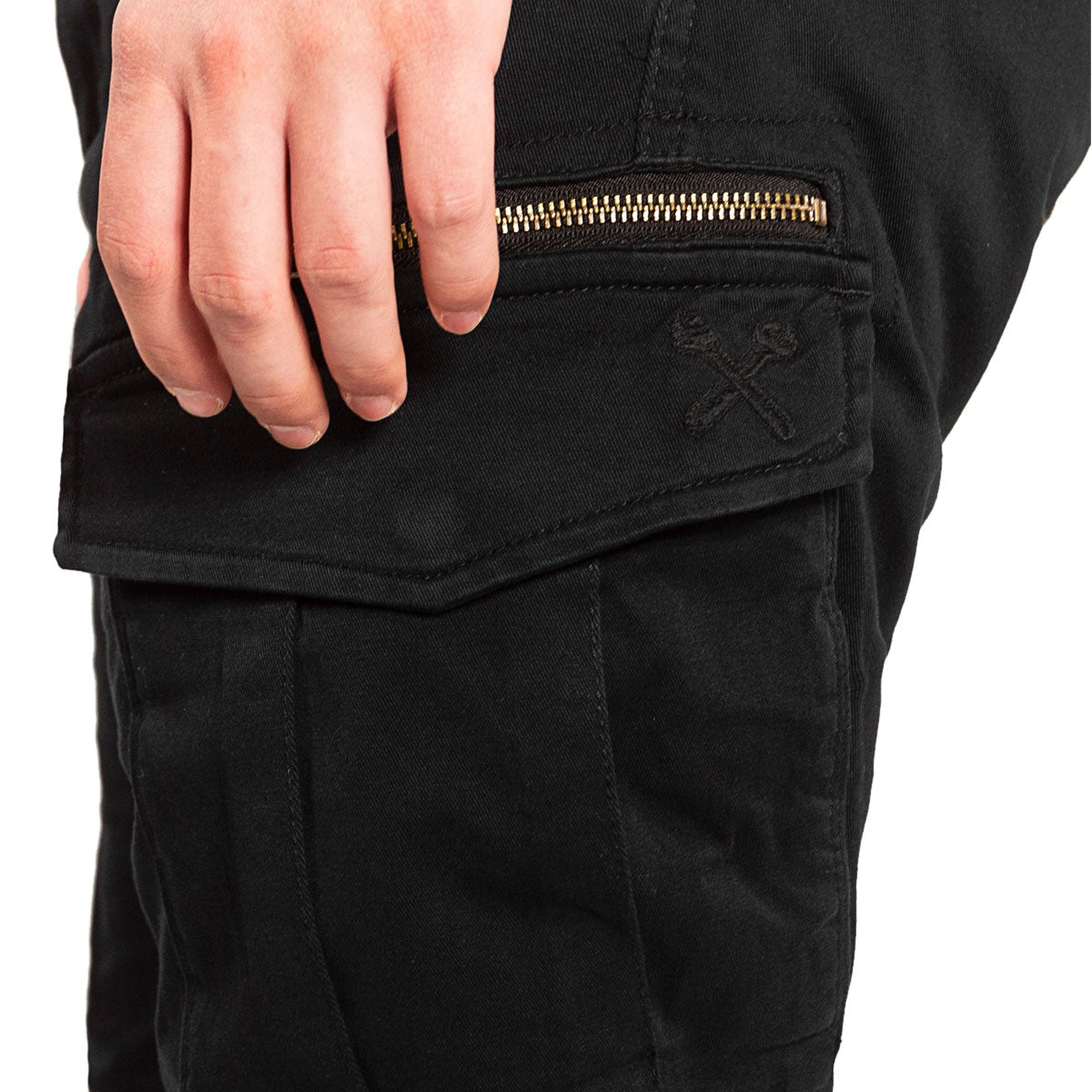 John Doe Stroker Protective Cargo Trouser Black