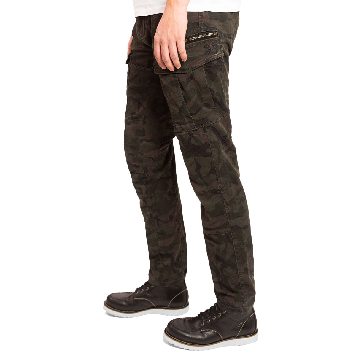 John Doe Stroker Protective Cargo Trouser With XTM Fiber Camouflage Brown