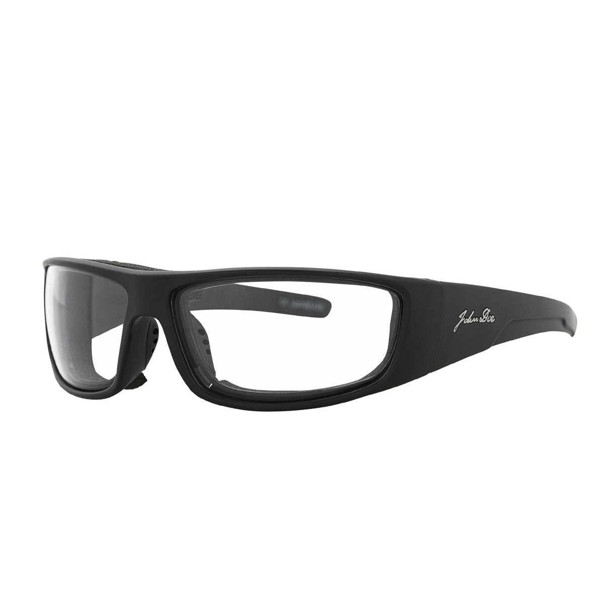 John Doe Sunliner Photochromatic Sunglasses Black With Light To Grey Lenses