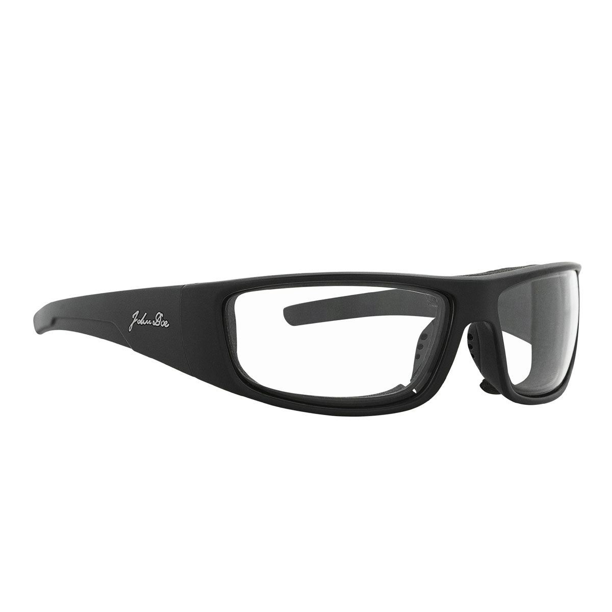 John Doe Sunliner Photochromatic Sunglasses Black With Light To Grey Lenses