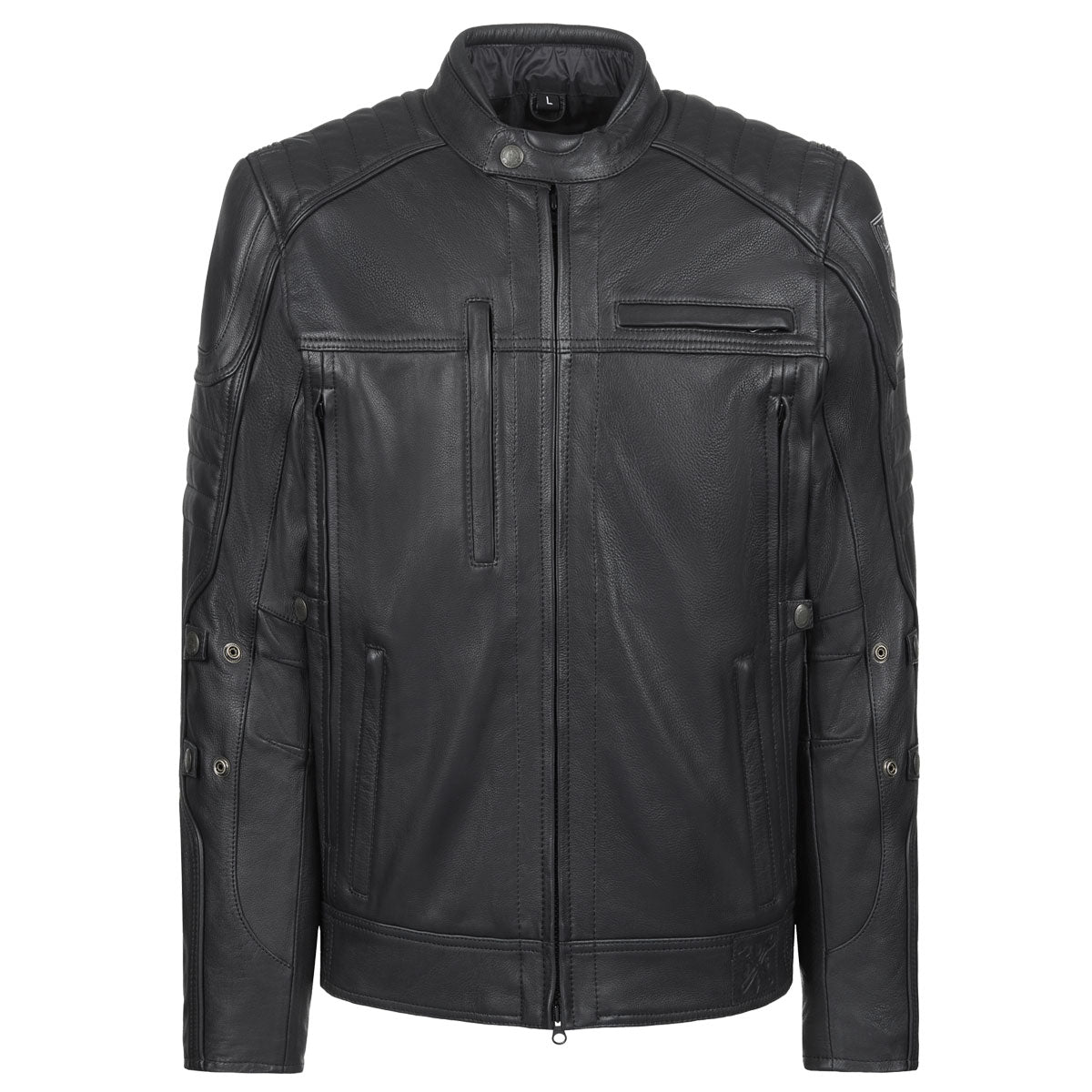 John Doe Technical Leather Jacket With XTM Fiber Black