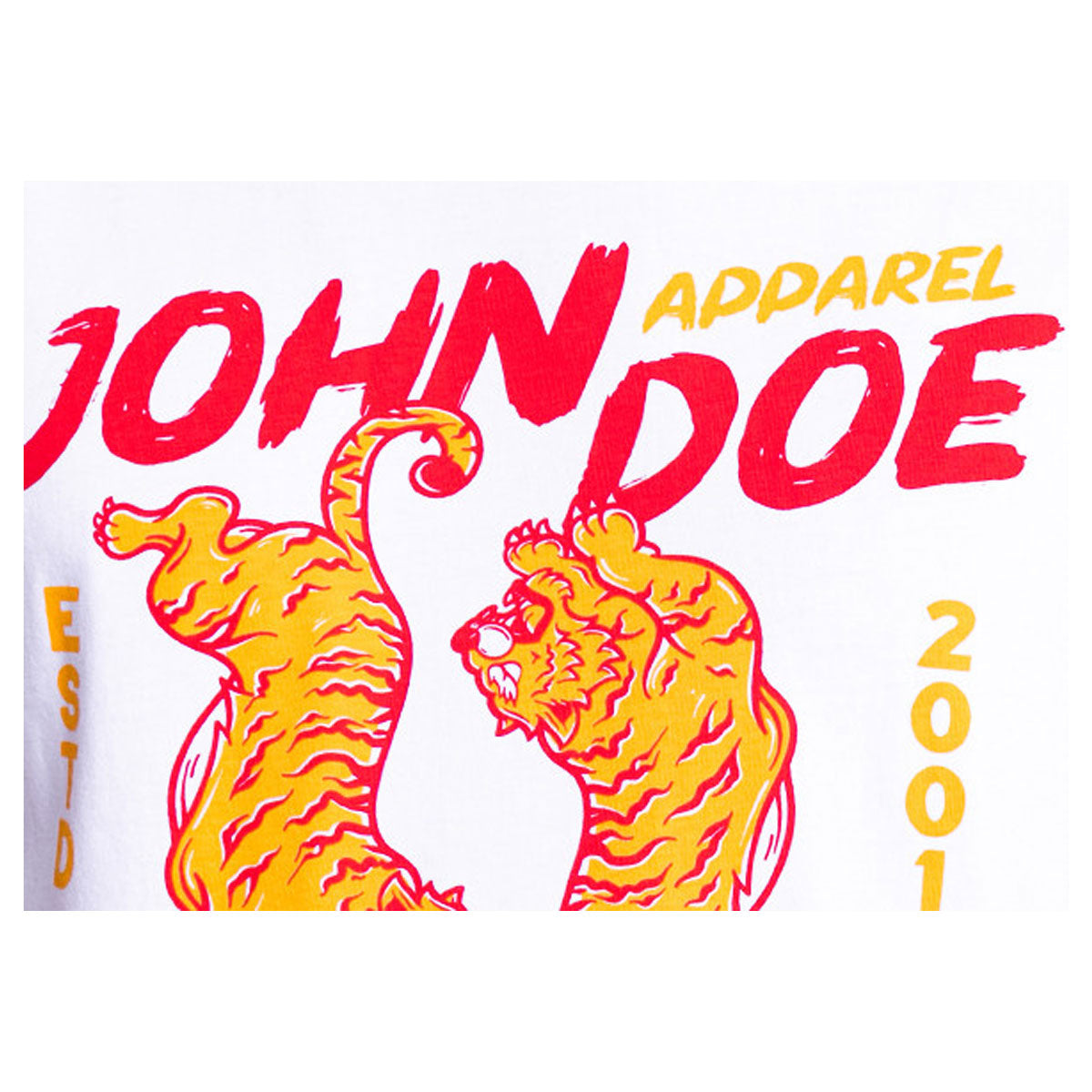 John Doe Tiger 1 T-Shirt White