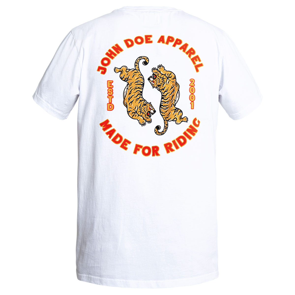 John Doe Tiger 2 T-Shirt White