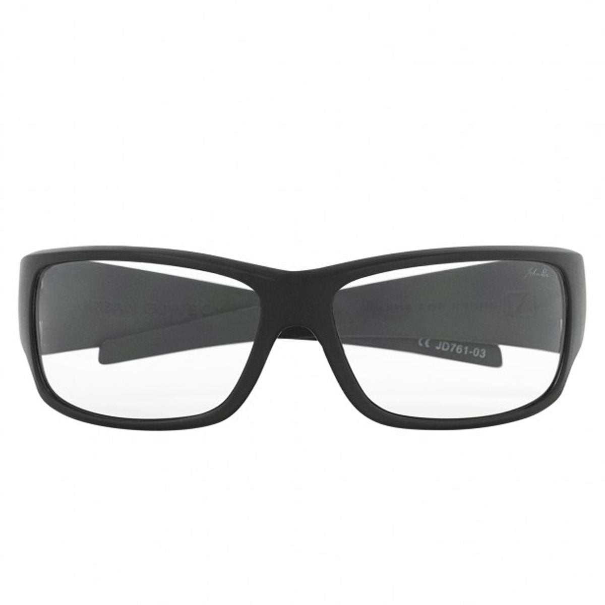 John Doe Urban Cowboy Photochromatic Sunglasses Black With Light To Grey Lenses