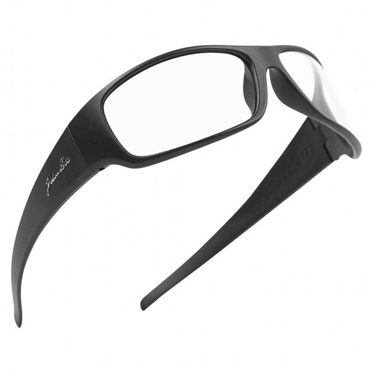 John Doe Urban Cowboy Photochromatic Sunglasses Black With Light To Grey Lenses