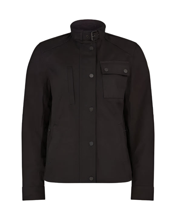 Belstaff Kates Cottage Ladies Textile Jacket Black FREE UK Delivery, FREE 365 Day Returns | Moto Central