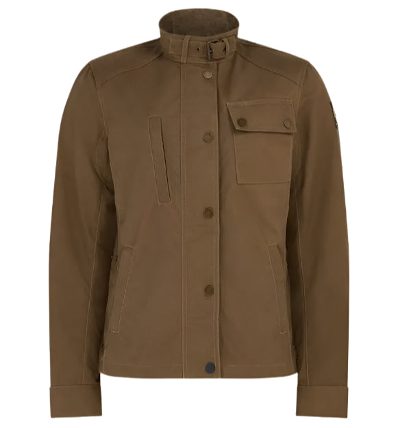 Belstaff Kates Cottage Ladies Textile Jacket Sand FREE UK Delivery, FREE 365 Day Returns | Moto Central