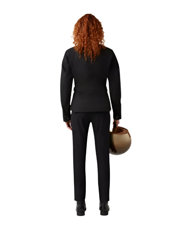 Belstaff Kates Cottage Ladies Textile Jacket Black FREE UK Delivery, FREE 365 Day Returns | Moto Central