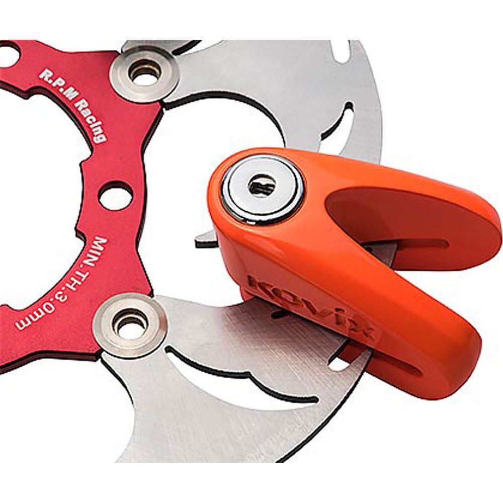 Kovix KVZ2 Disc Lock 14mm Fluo Orange