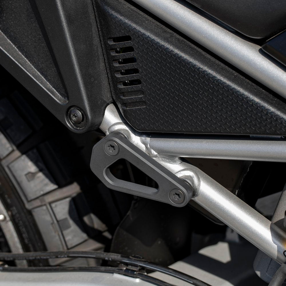 Kriega OS-Footrest Eliminator Black For Aprilia Tuareg 660