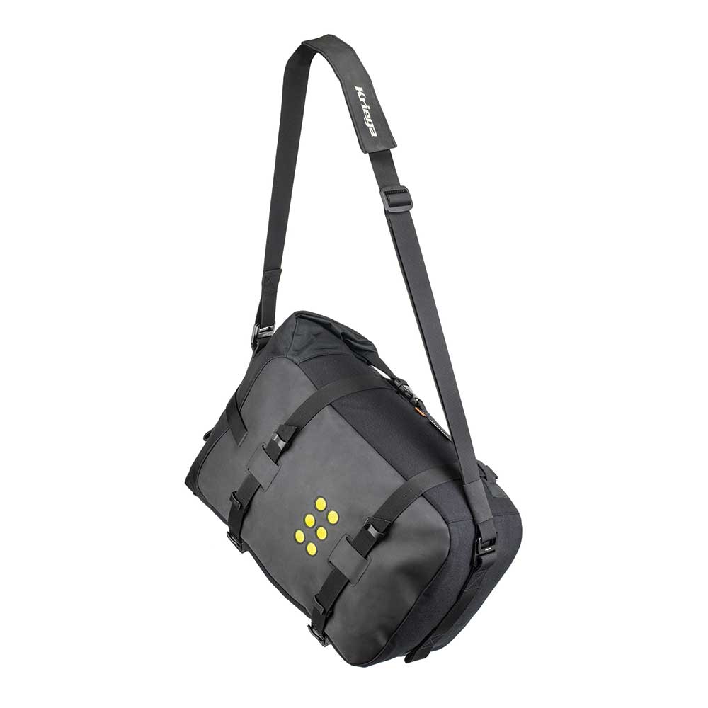Kriega OS-Shoulder Straps Black - carrying an OS Adventure Pack