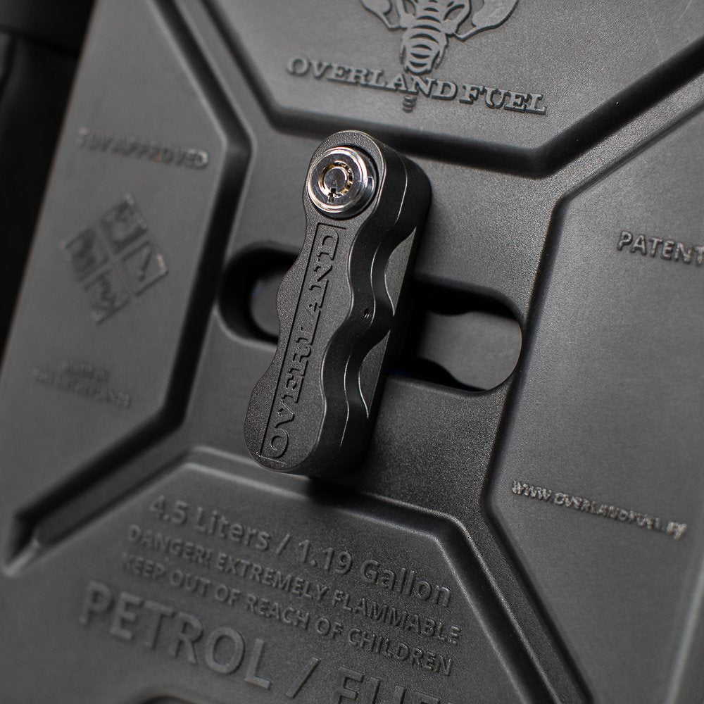 Kriega Overland Lockable Mount Including Lock Black