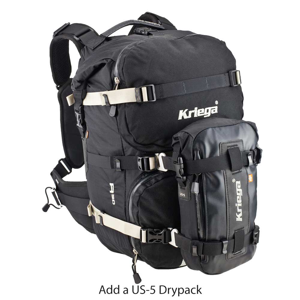 Kriega R30 Backpack Black - 30 Liters
