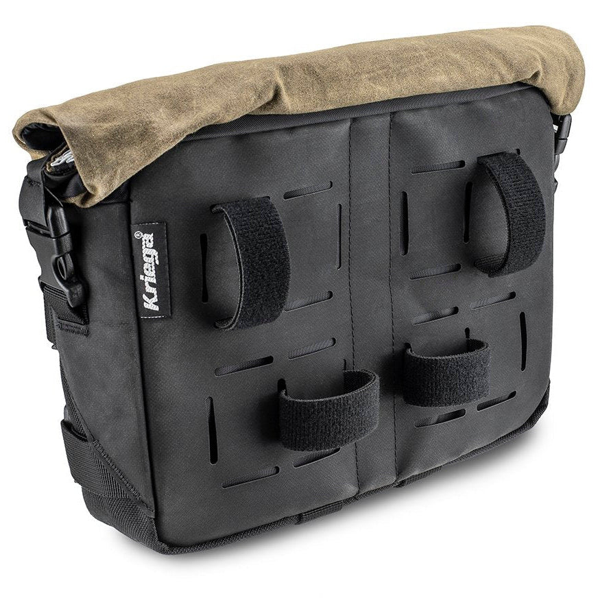 Kriega RSD Roam Handlebar Bag Black / Ranger - 3 Liters - rear mounting surface