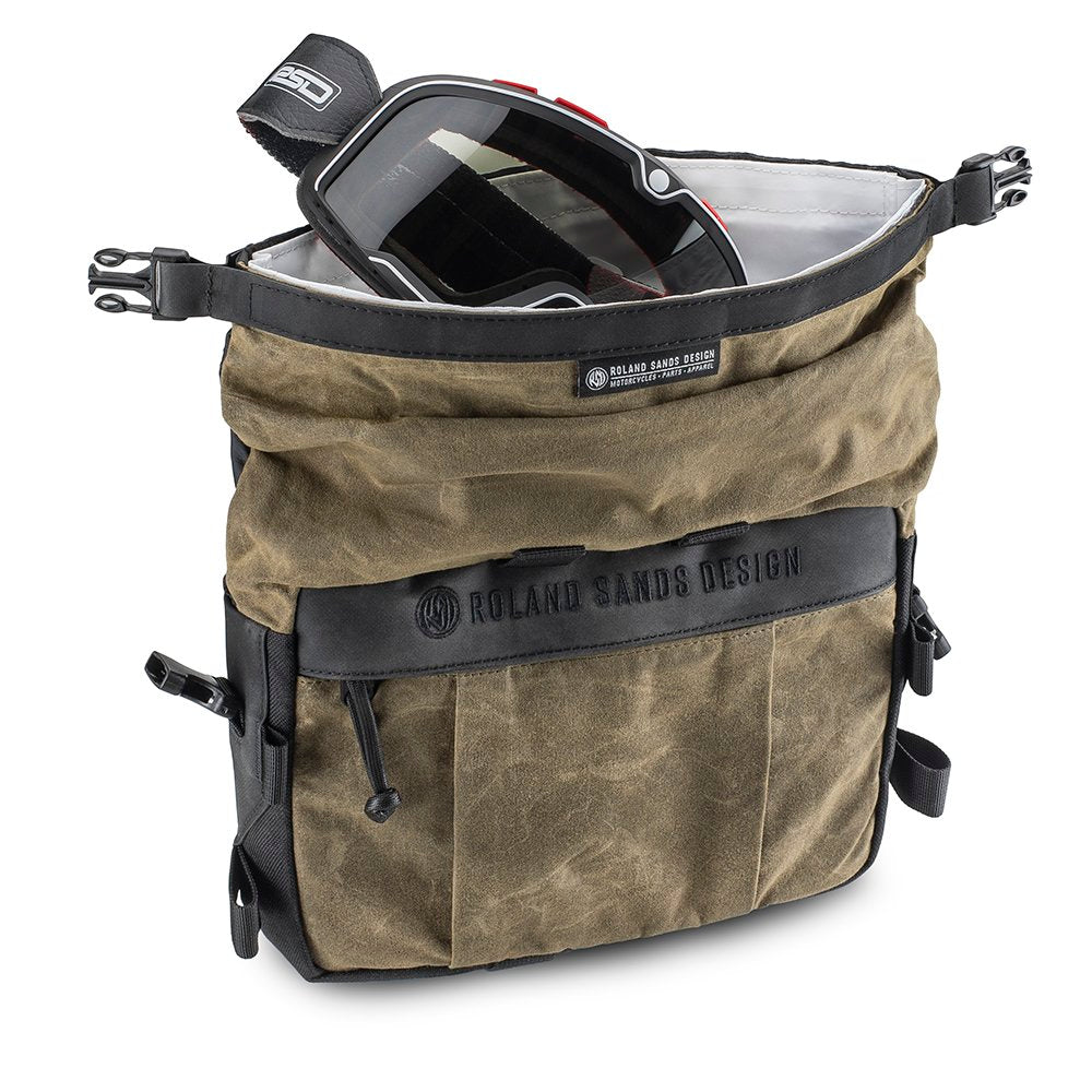 Kriega RSD Roam Handlebar Bag Black / Ranger - 3 Liters