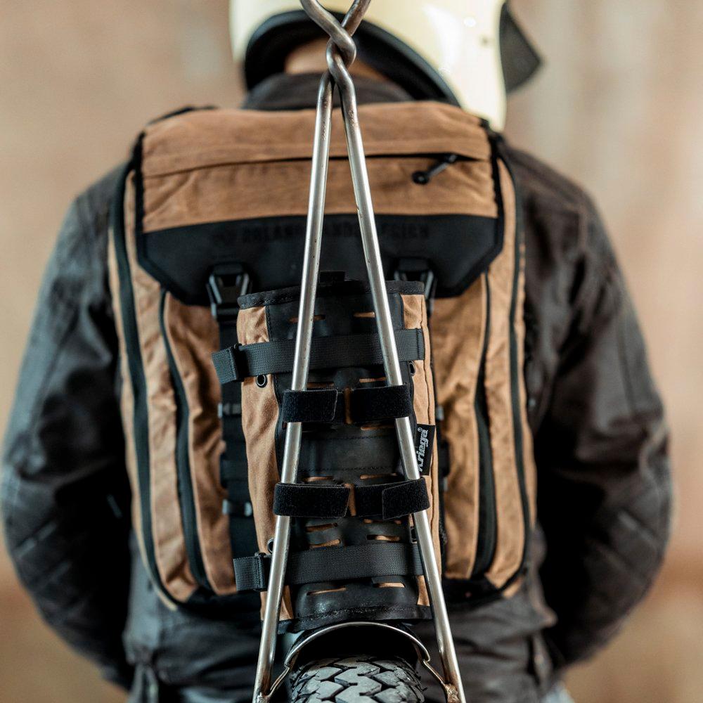 Kriega RSD Roam Tool Roll Bag Black / Ranger - 4 Liters