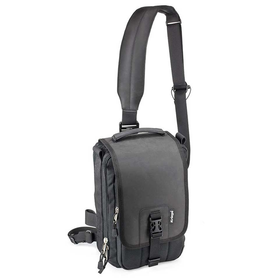 Kriega Sling EDC Messenger Bag Black - 9 Liters - front view